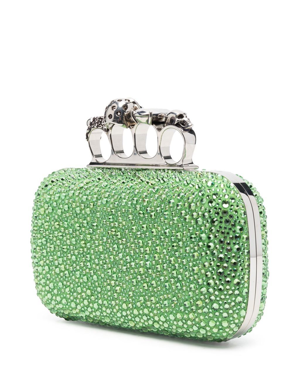 Alexander McQueen Skull rhinestone-embellished crossbody bag