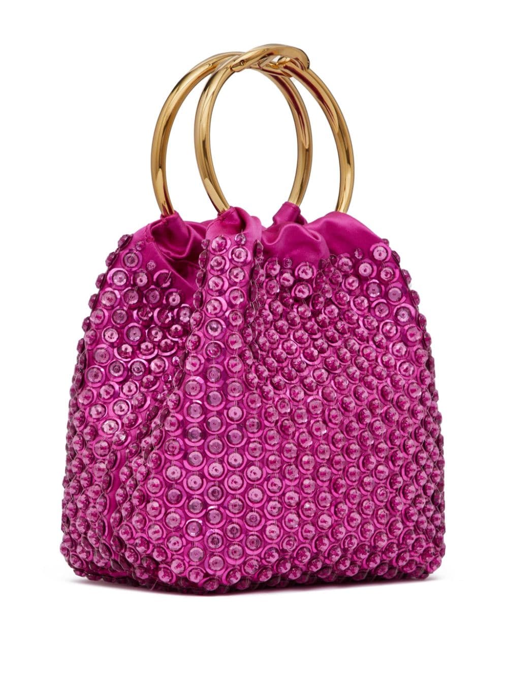 Valentino Garavani small Carry Secrets embroidered bucket bag