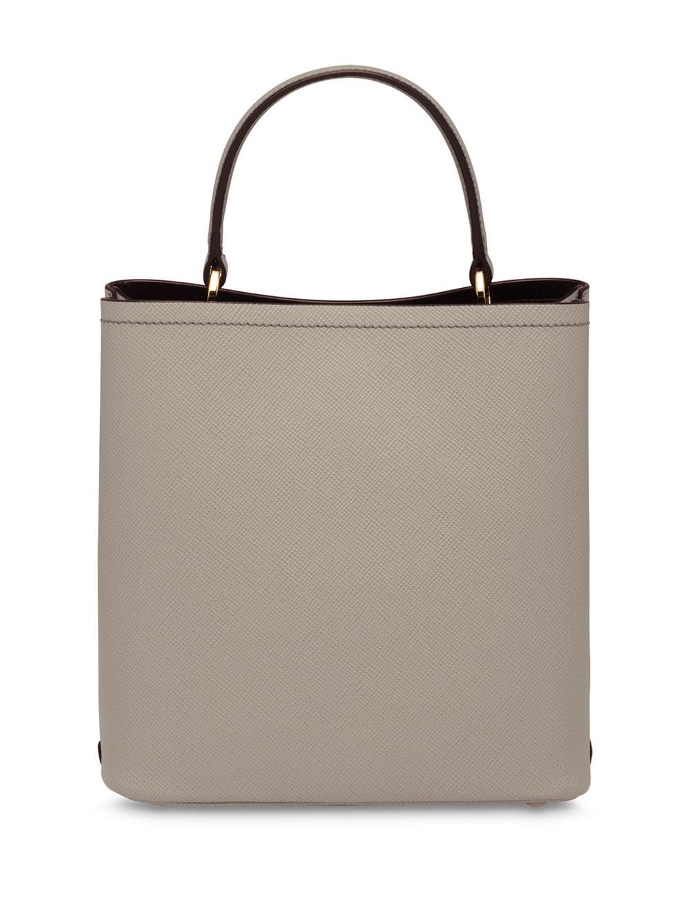 Pra*a medium double saffiano tote bag