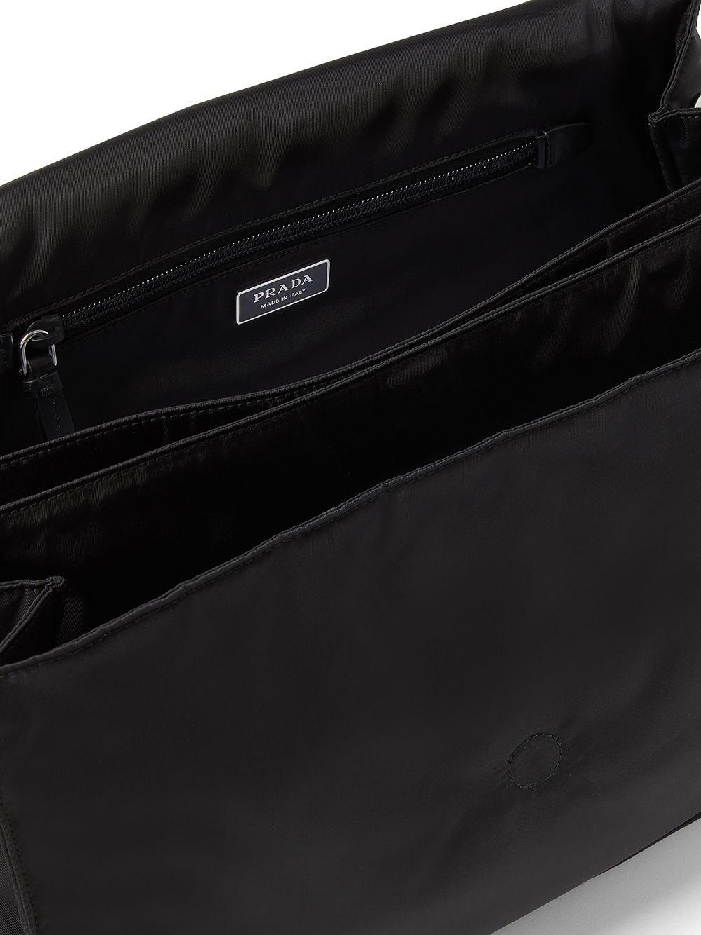 Pra*a re-nylon large padded shoulder bag