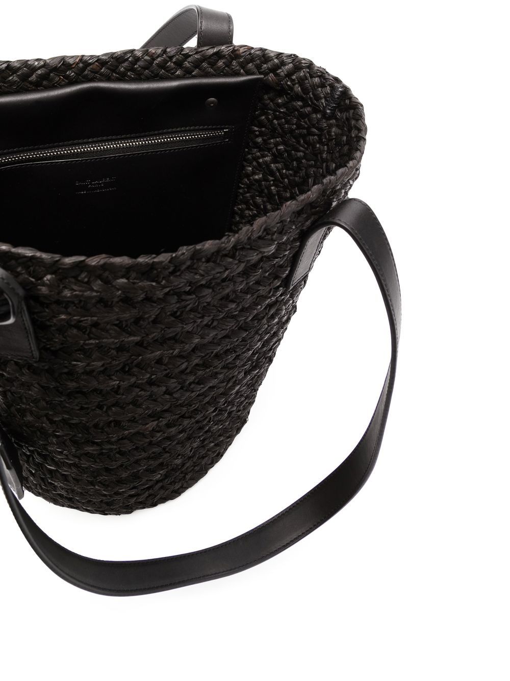 Saint Laurent woven bucket bag