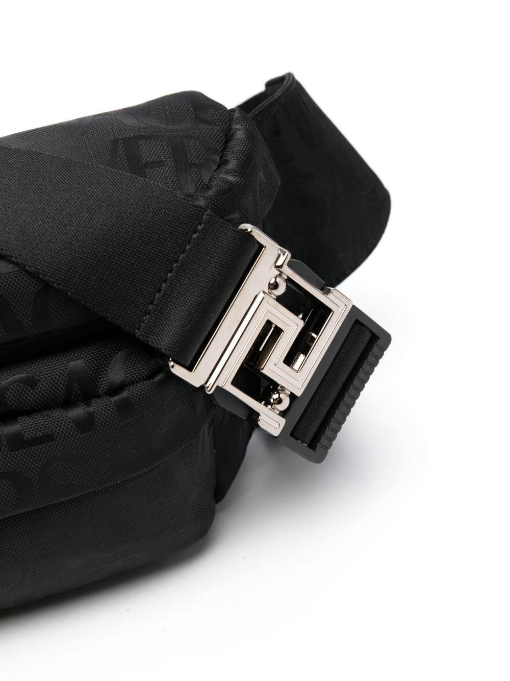 Versace logo-print zipped belt bag