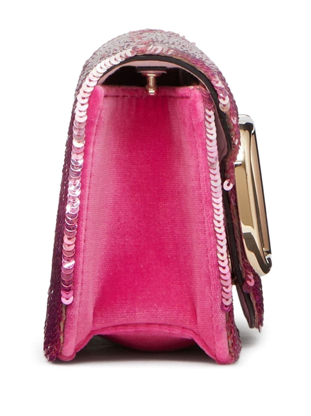 Valentino Garavani small Locò embroidered shoulder bag