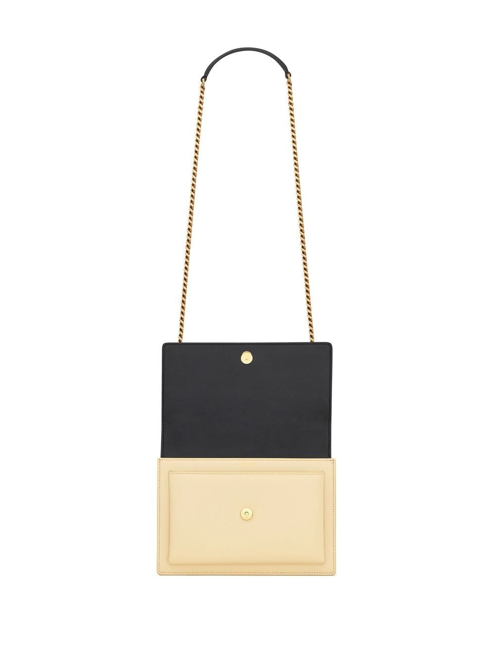 Saint Laurent Sunset two-tone shoulder bag