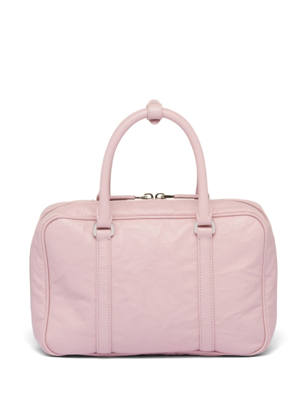 Pra*a medium leather tote bag