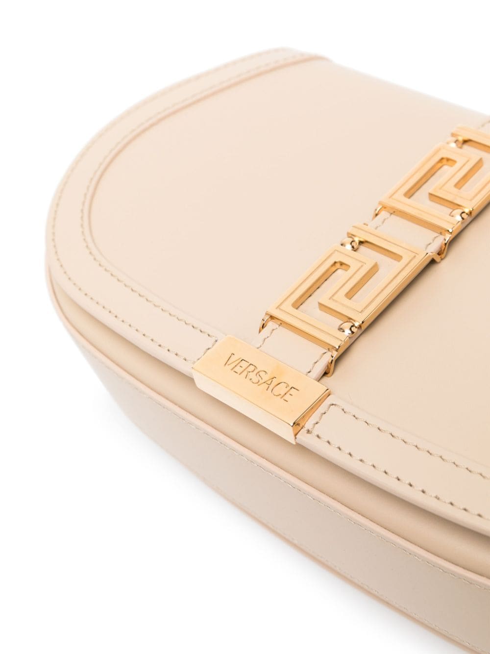 Versace Greca Goddess leather shoulder bag