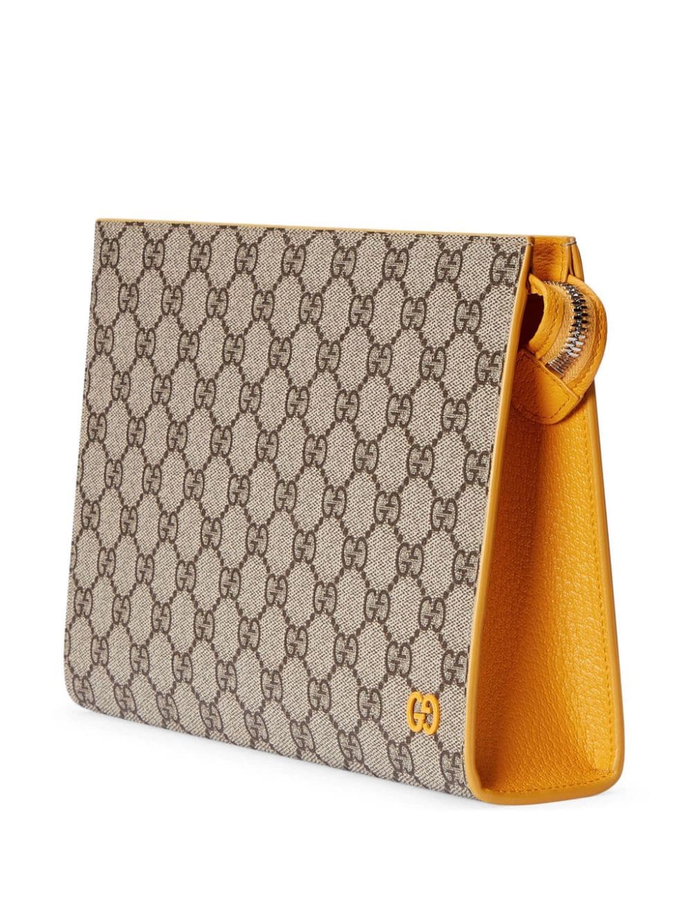 G*u*i gg-canvas logo-plaque clutch bag