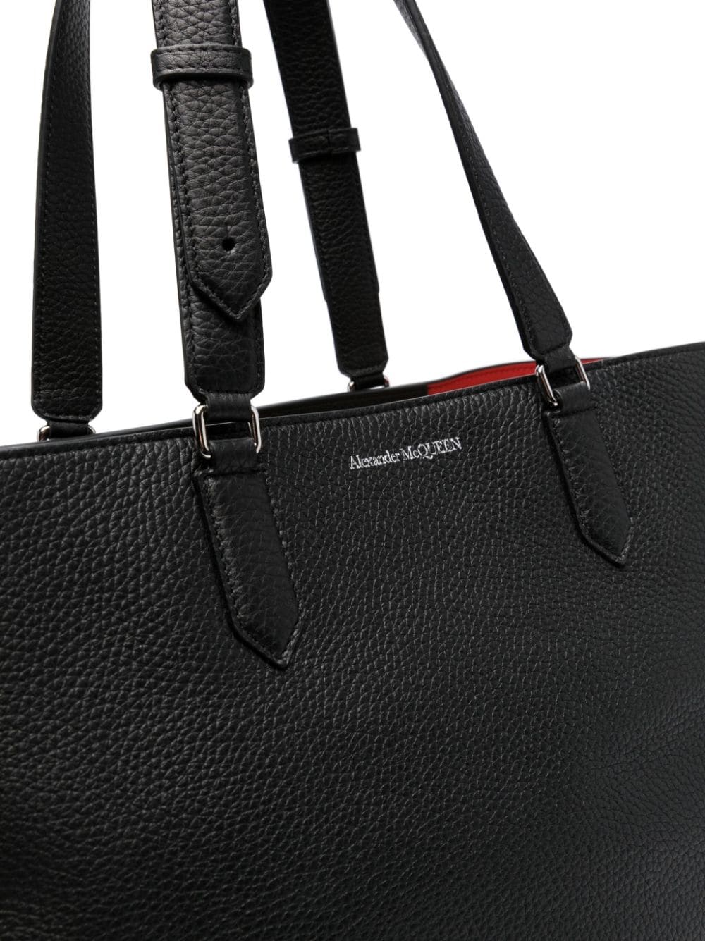 Alexander McQueen The Edge leather tote bag