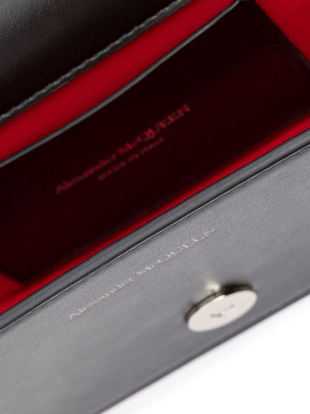 Alexander McQueen The Knuckle leather satchel