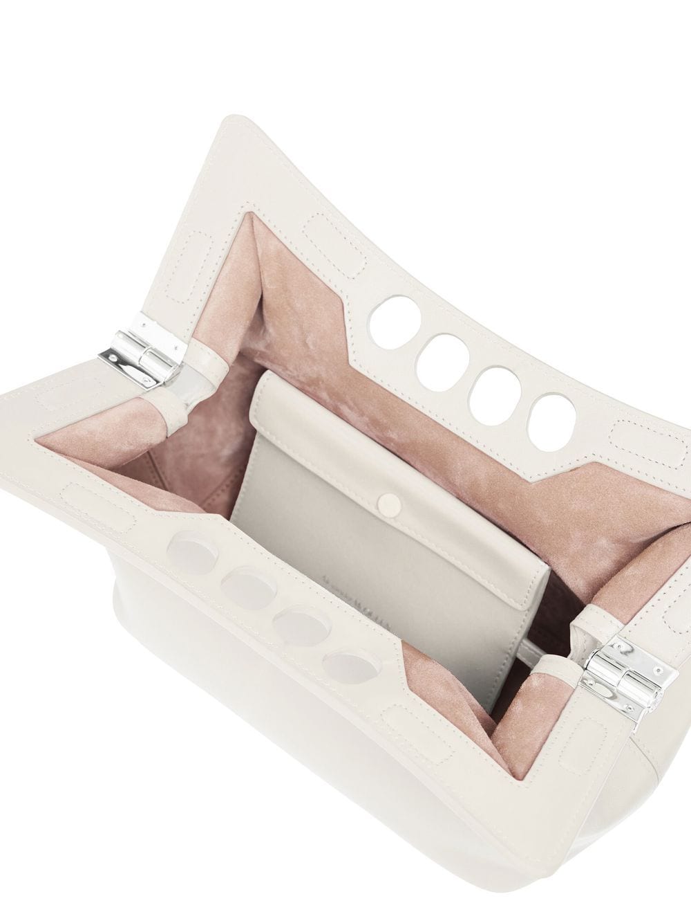 Alexander McQueen The Peak curved mini bag