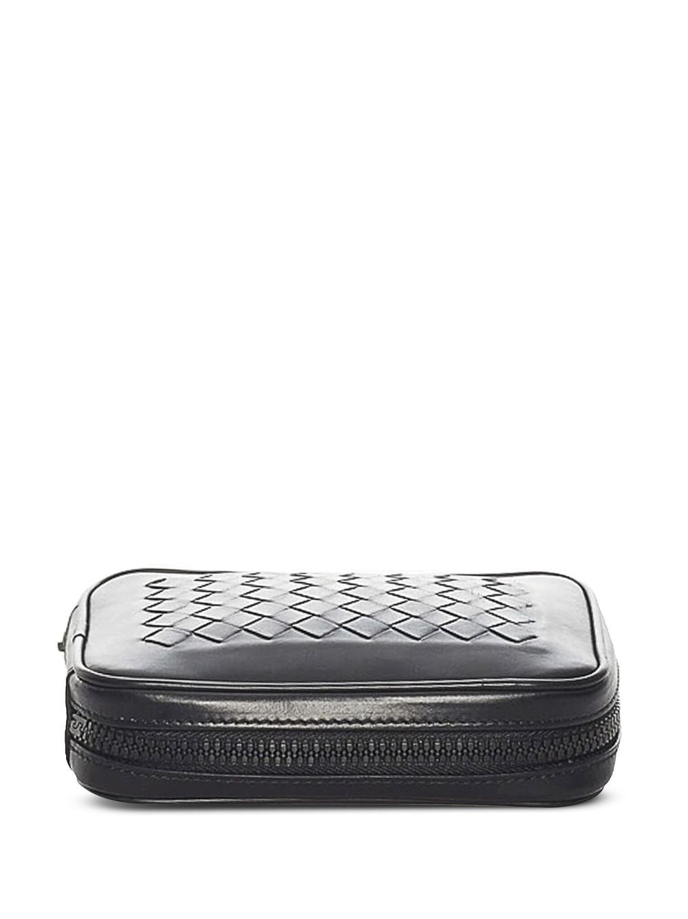 Bo*te*ga ve*ne*ta intrecciato zipped clutch