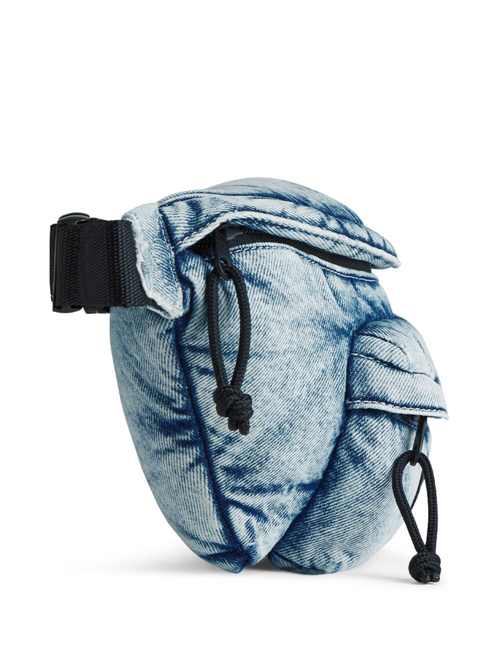 Ba*len*cia*ga explorer denim belt bag