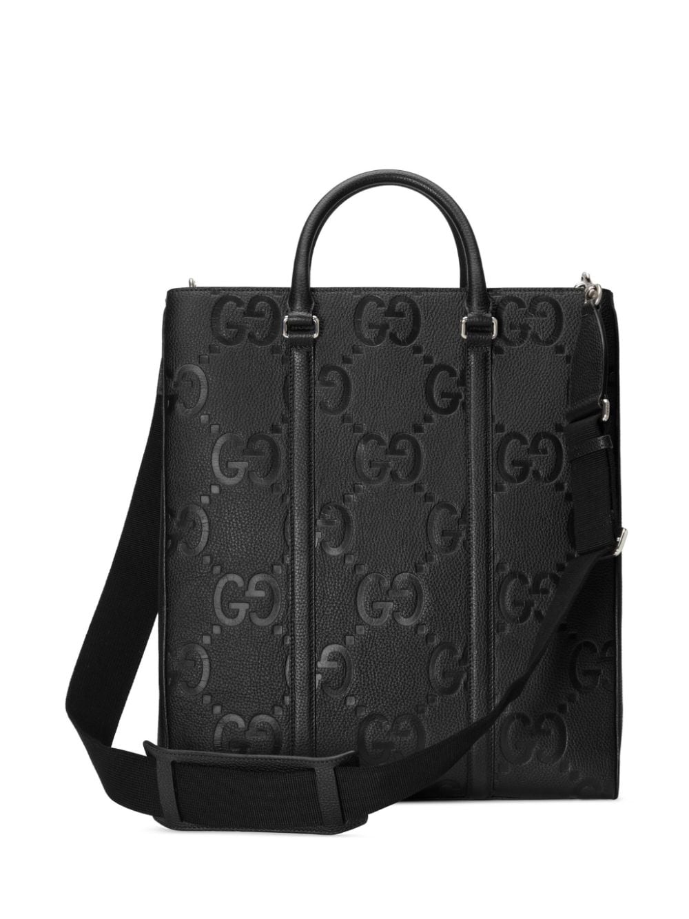 G*u*i medium jumbo gg leather tote bag