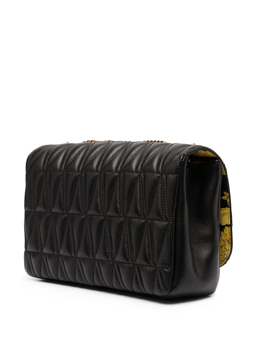 Versace Virtus quilted shoulder bag