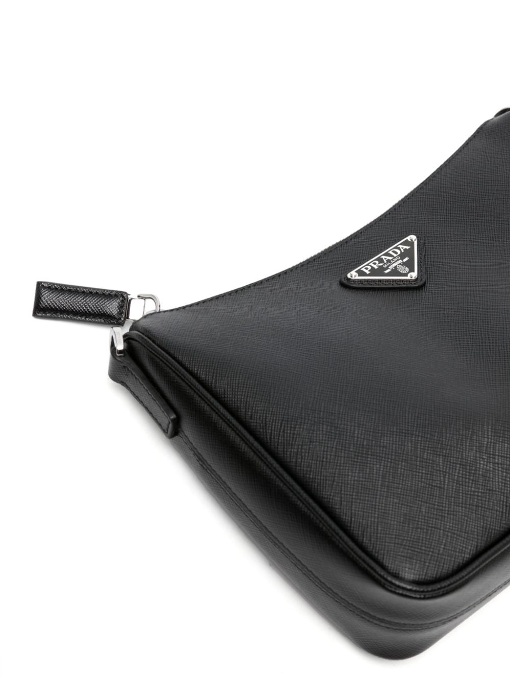 Pra*a saffiano-leather shoulder bag