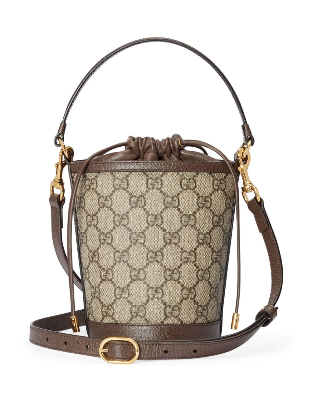 G*u*i mini ophidia gg-logo bucket bag