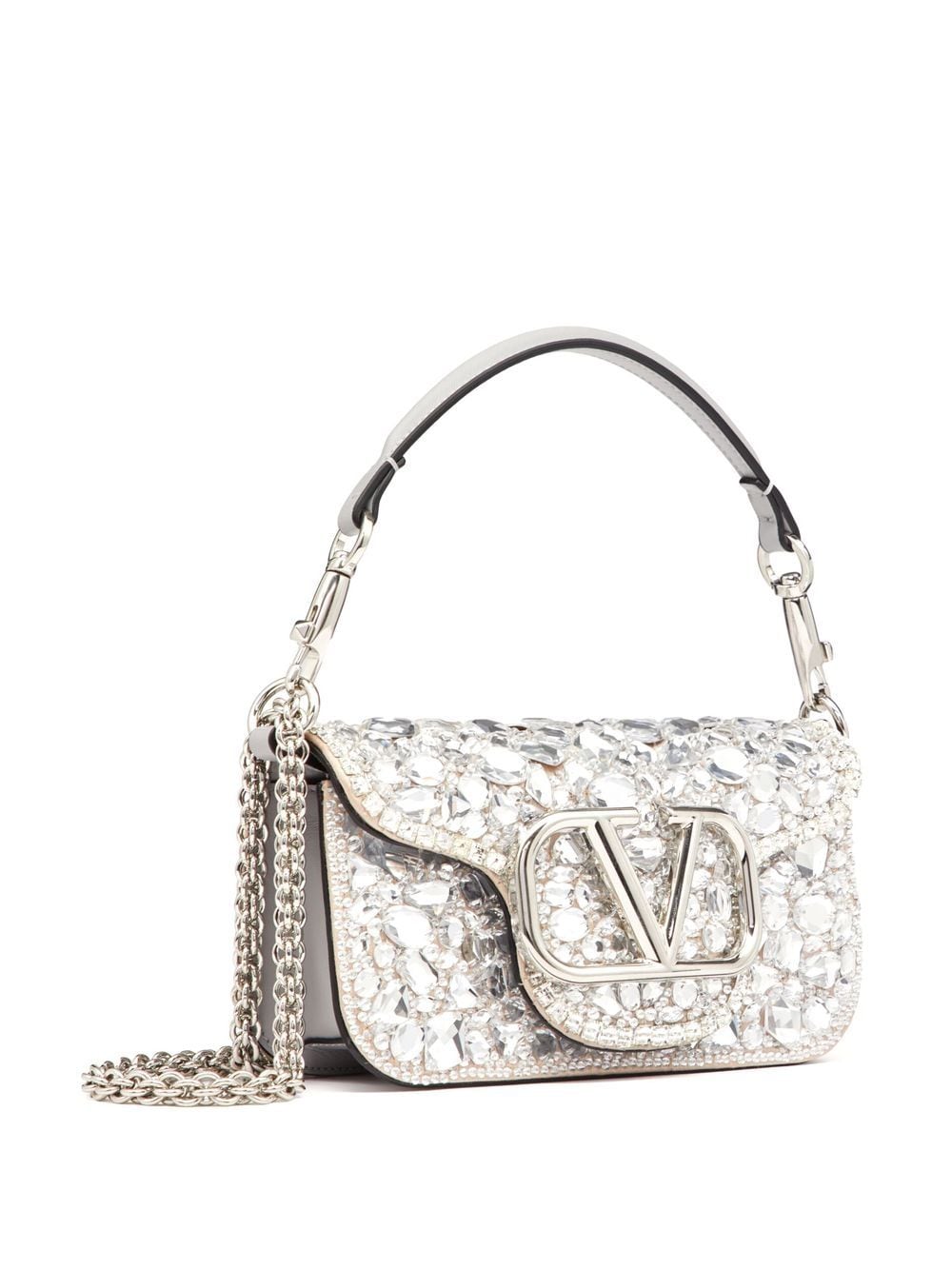 Valentino Garavani crystal-embellished shoulder bag