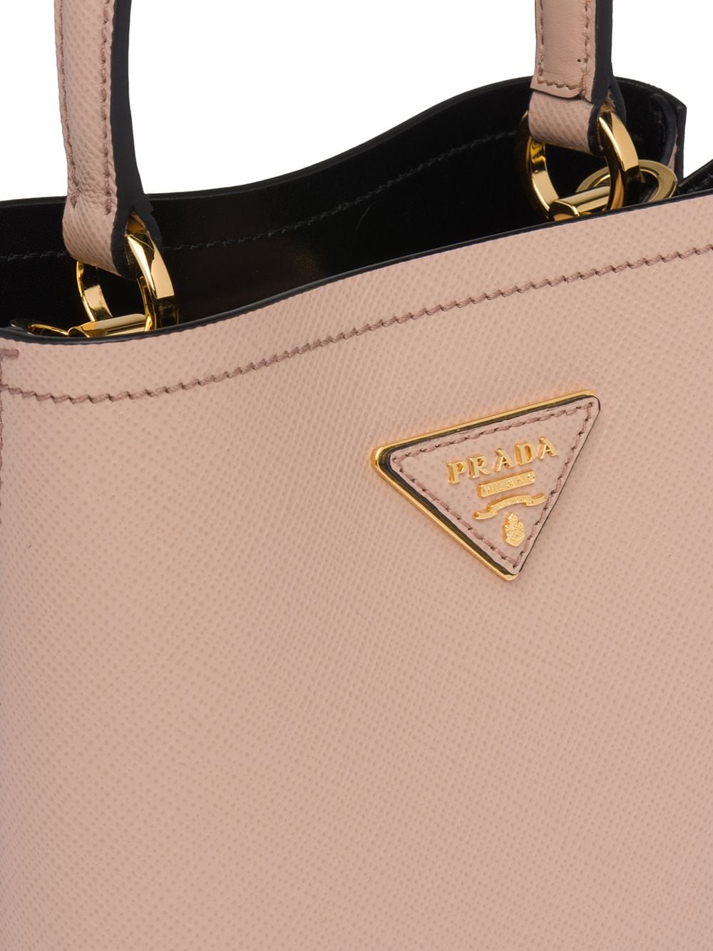 Pra*a small panier bucket bag
