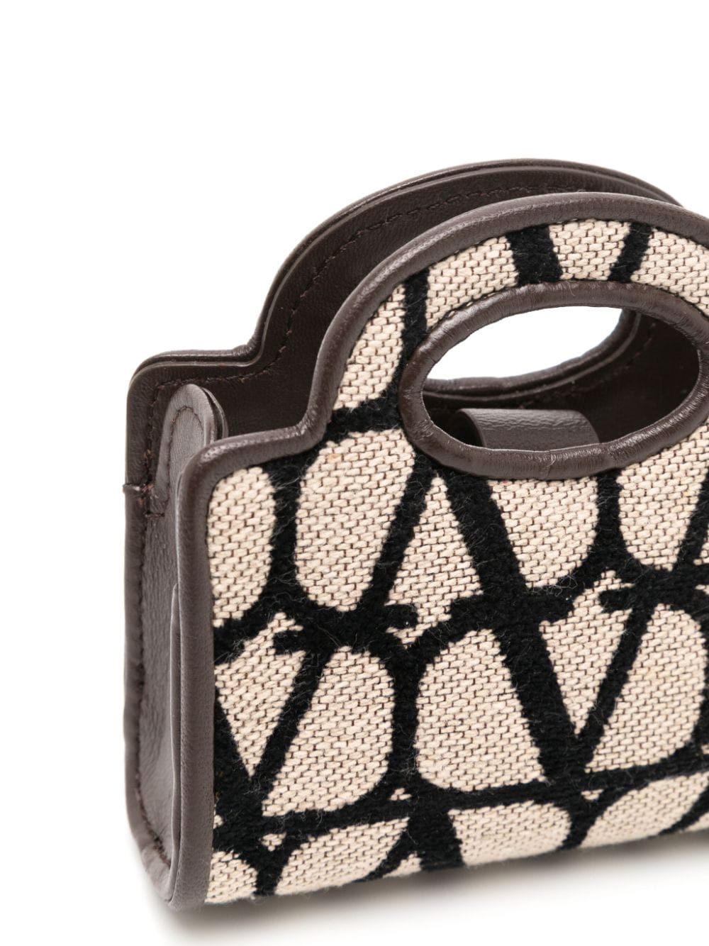 Valentino Garavani micro Le Troisième monogram-jacquard tote bag