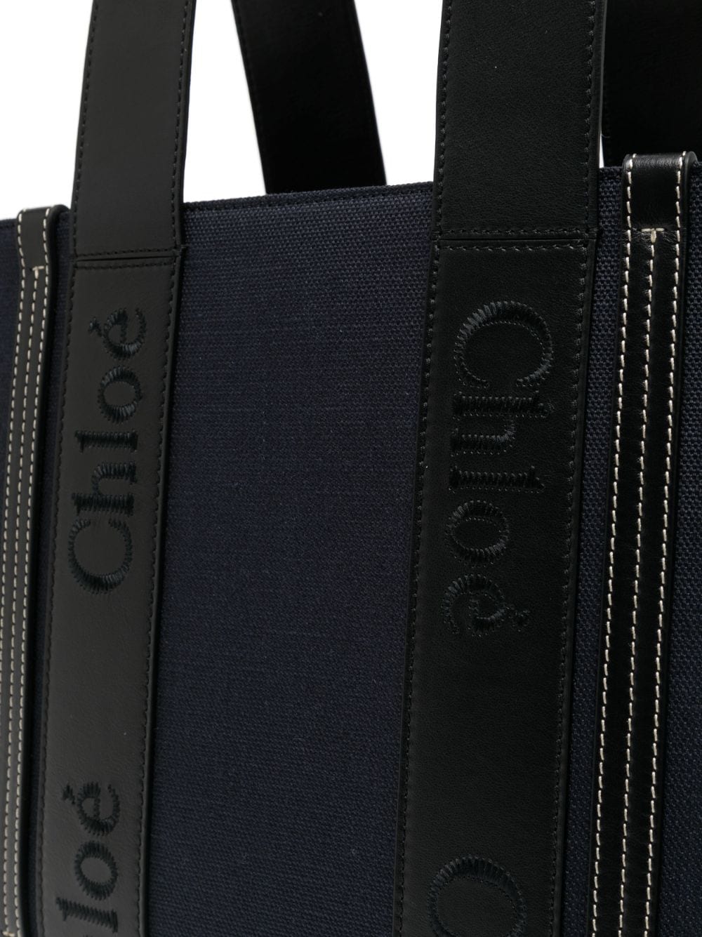 Chloé Woody denim tote bag