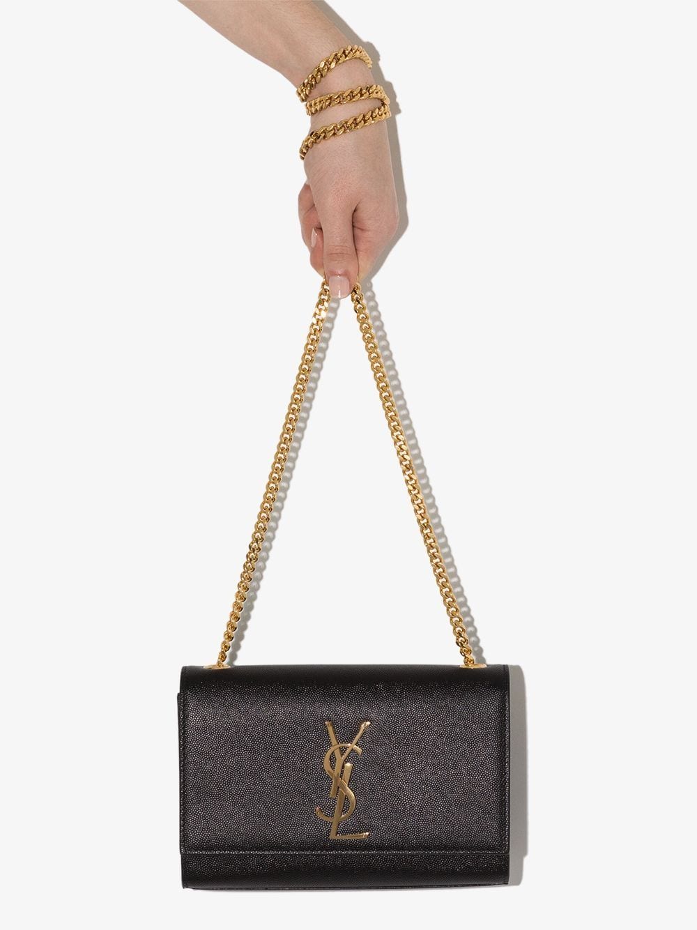 Saint Laurent small Kate leather shoulder bag