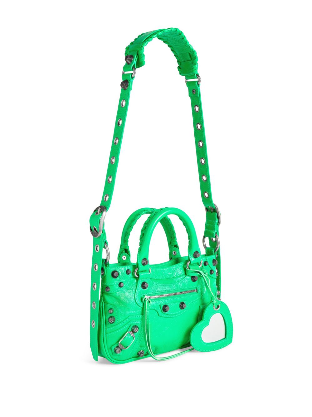 Ba*len*cia*ga small neo cagole leather tote bag