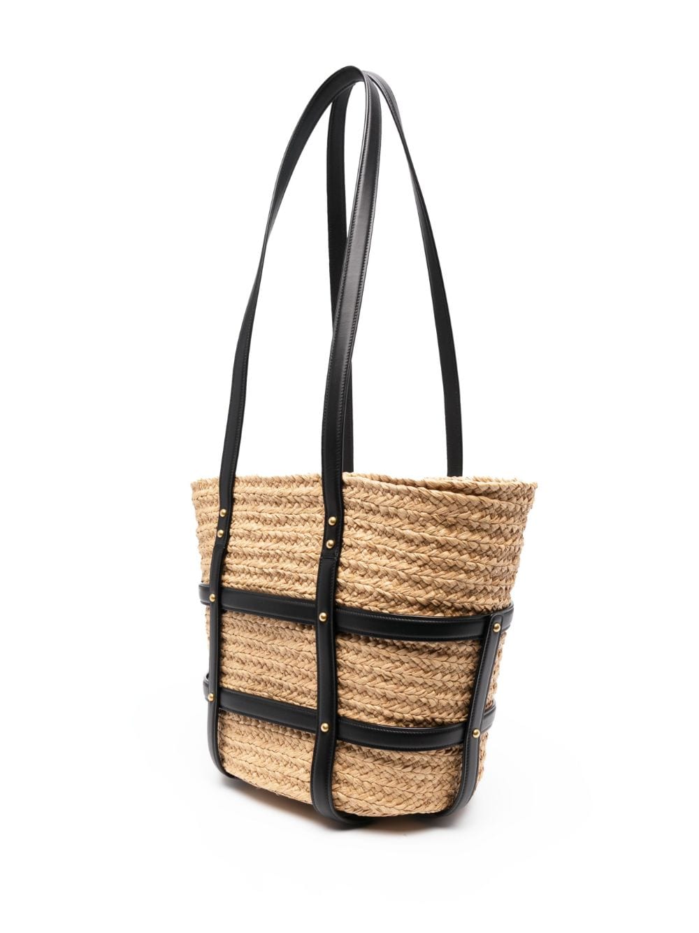 Saint Laurent Panier woven tote bag