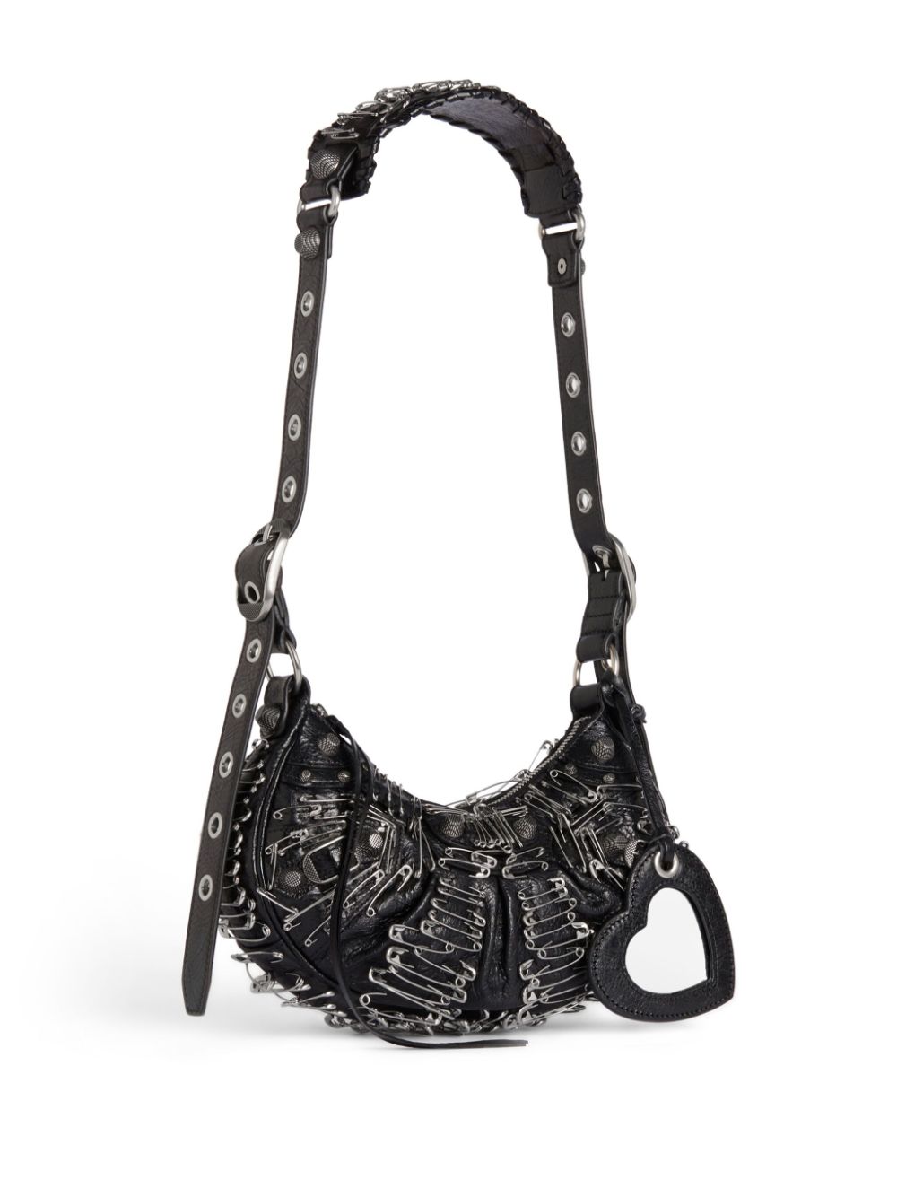 Ba*len*cia*ga xs le cagole leather shoulder bag