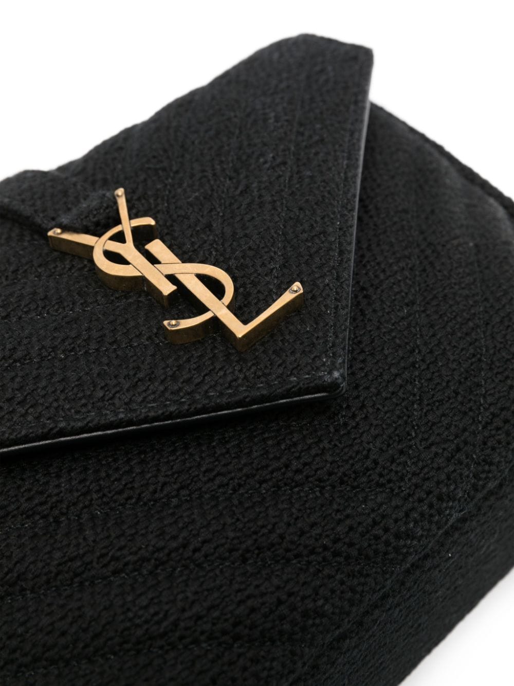 Saint Laurent medium College bouclé tote bag