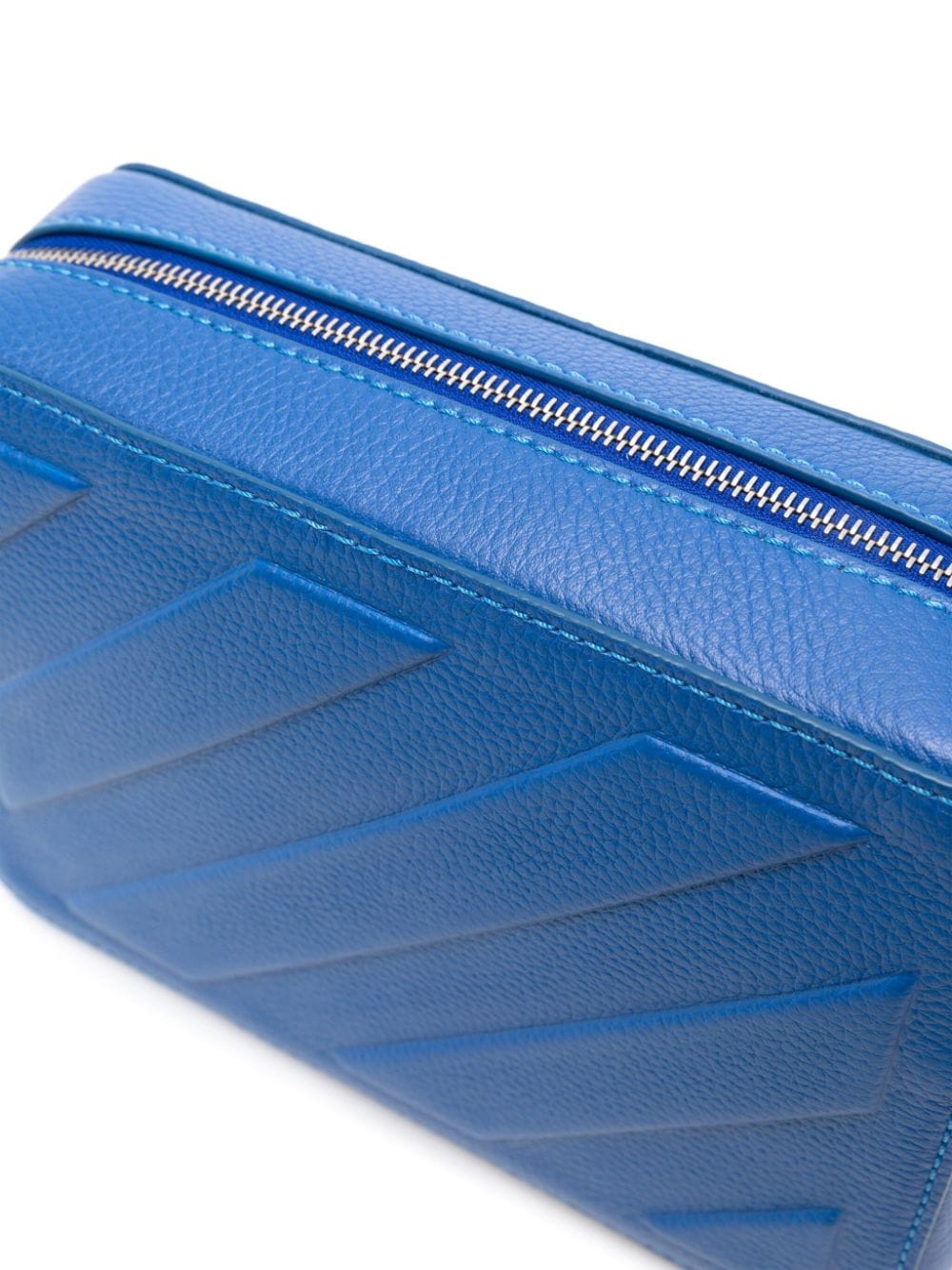 Off-White Diag-stripe leather camera bag