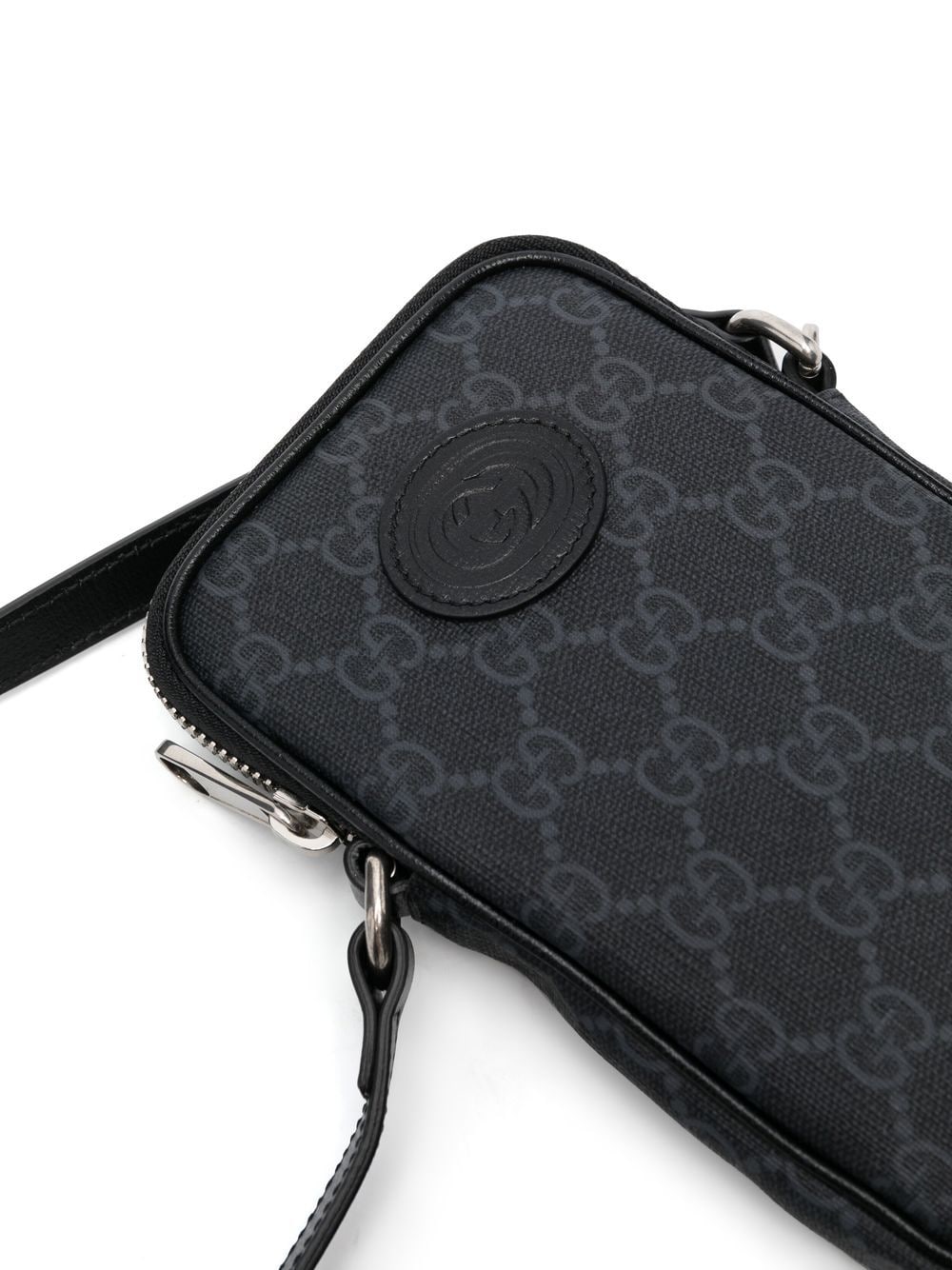 G*u*i monogram-pattern shoulder bag