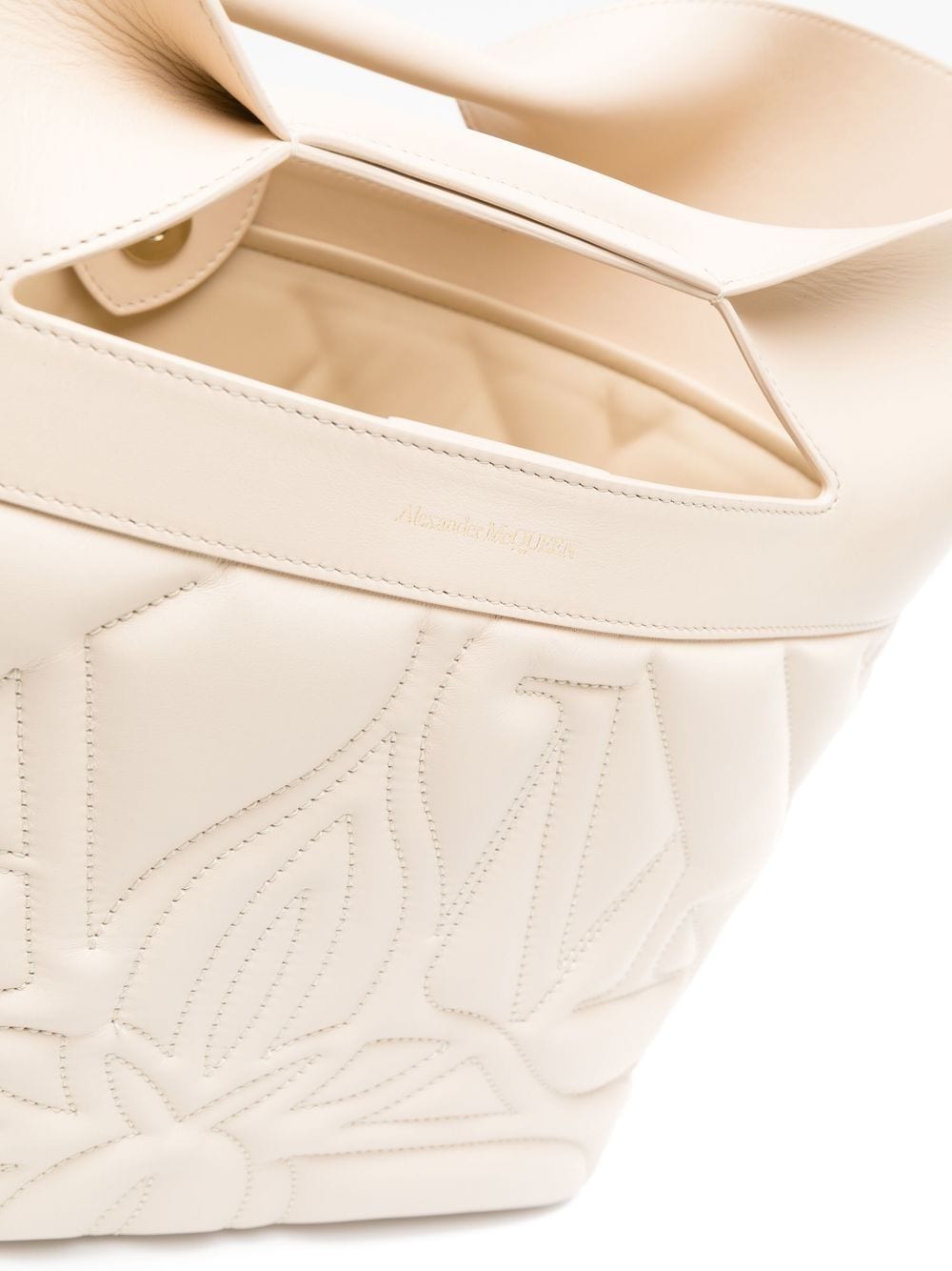 Alexander McQueen The Bow quilted tote bag