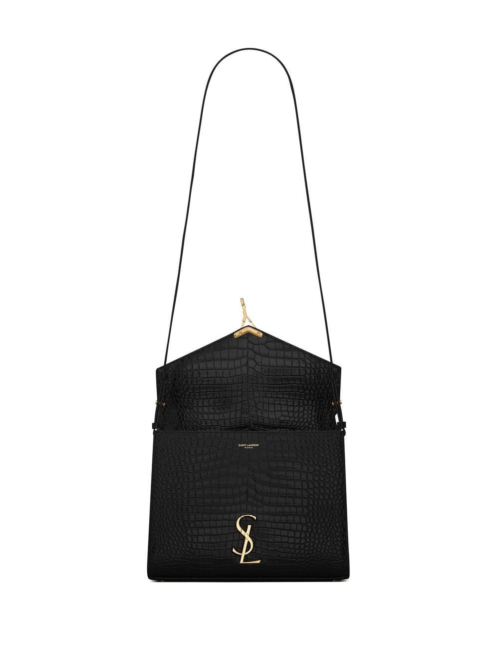 Saint Laurent Cassandra logo-plaque messenger-bag