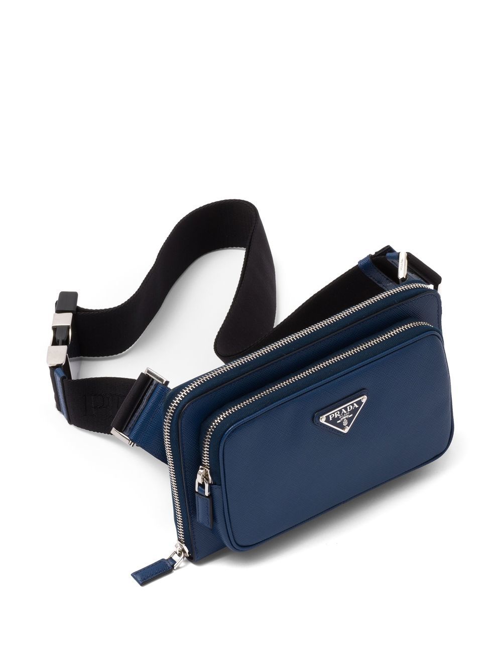 Pra*a logo plaque crossbody bag