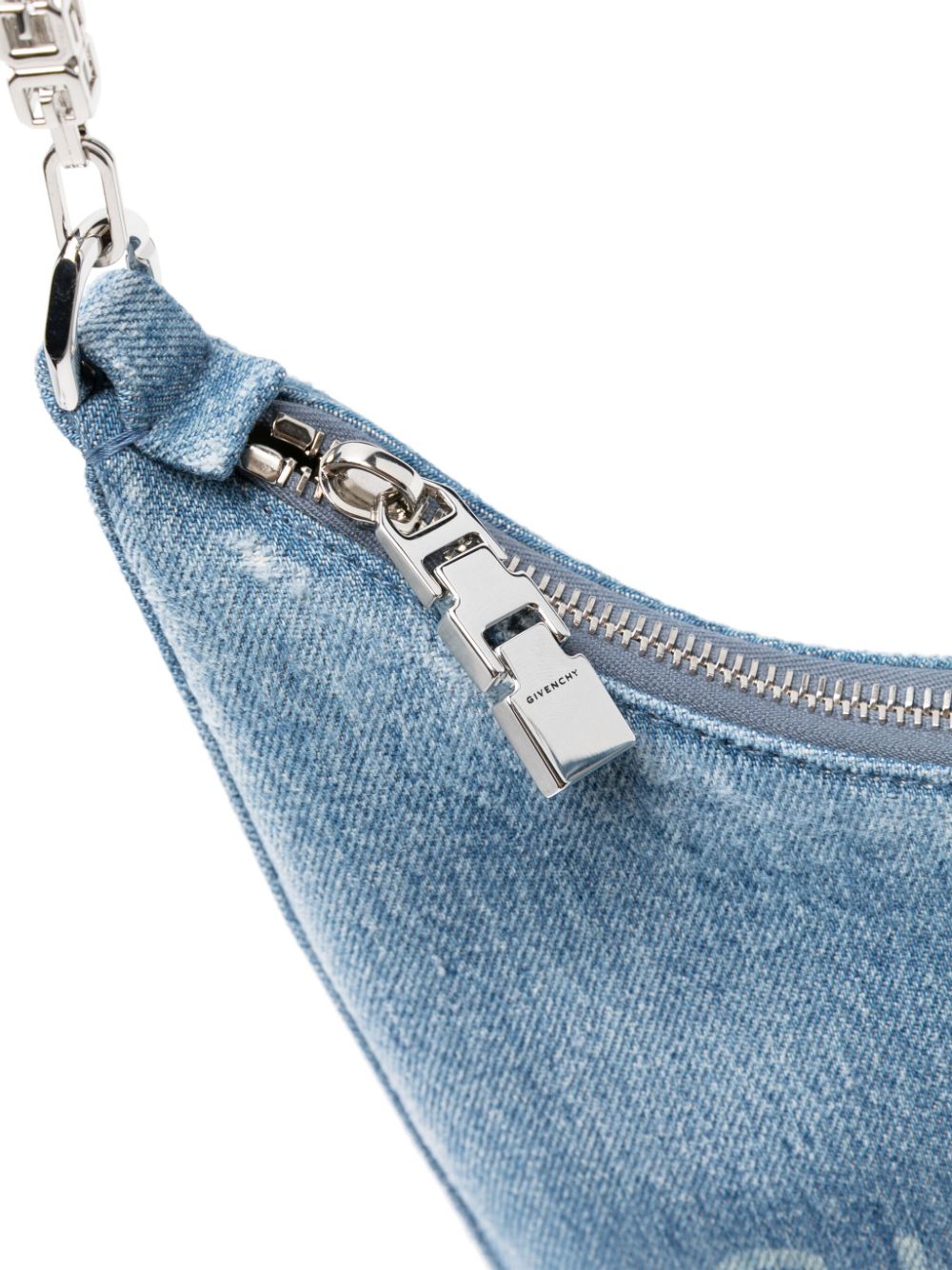 Givenchy Moon Cut-out denim shoulder bag