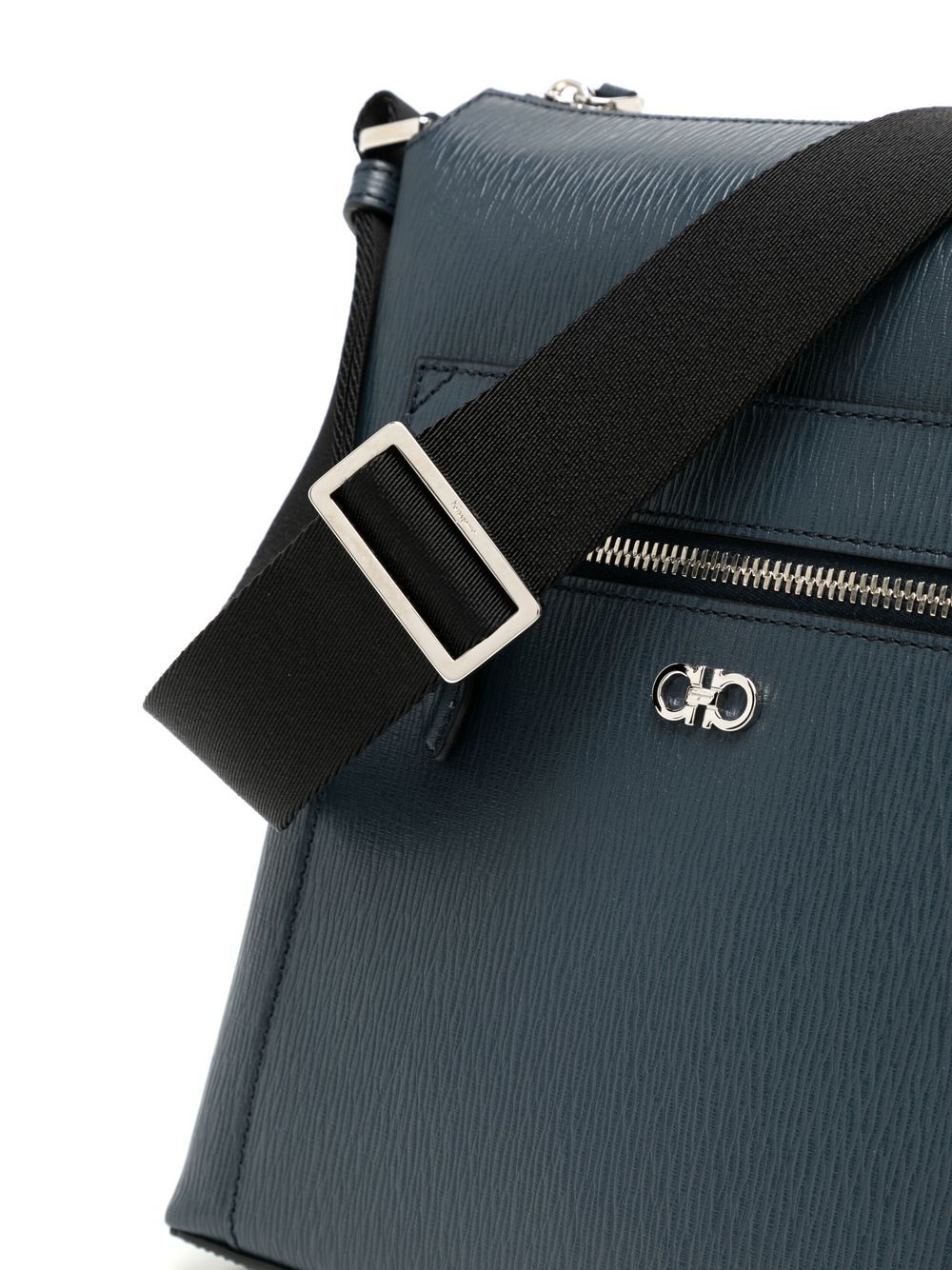 Ferragamo Gancini leather crossbody bag