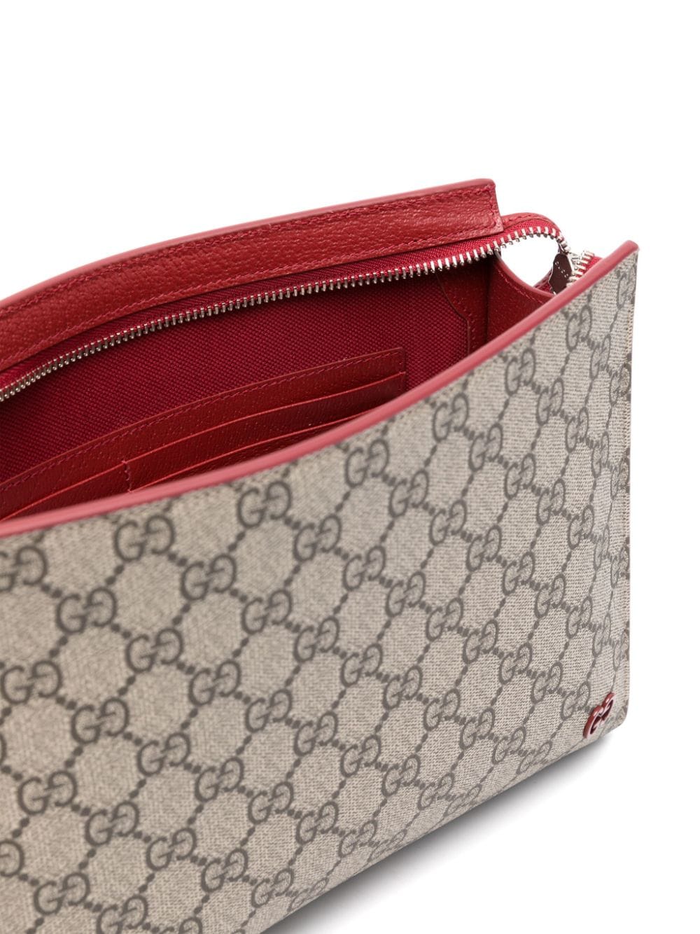 g*u*i gg S*p*e zipped clutch