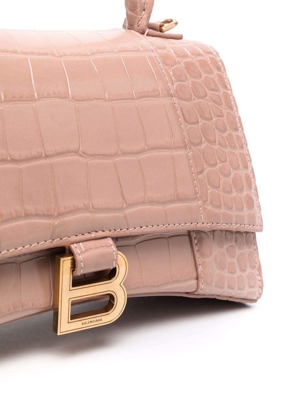 Ba*len*cia*ga crocodile effect tote bag
