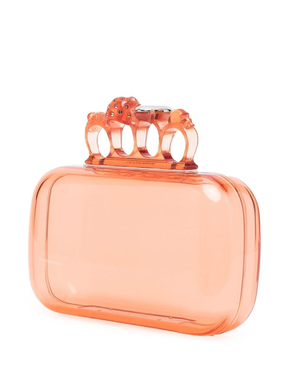 Alexander McQueen Four Ring clutch bag