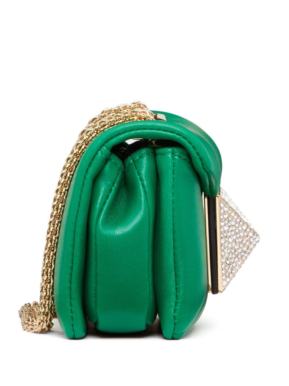 Valentino Garavani micro One Stud crystal embellished bag