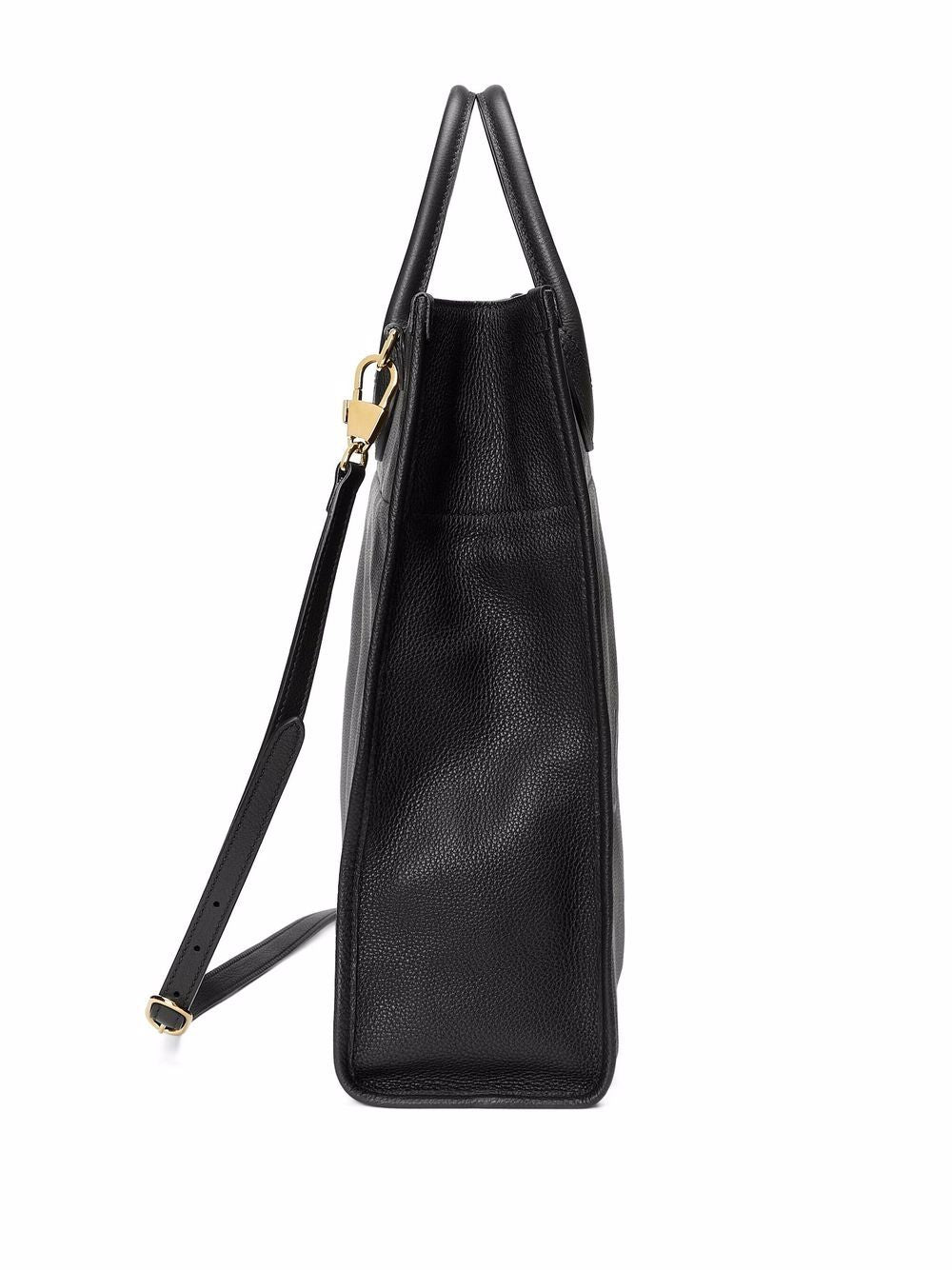 G*u*i debossed-logo tote bag