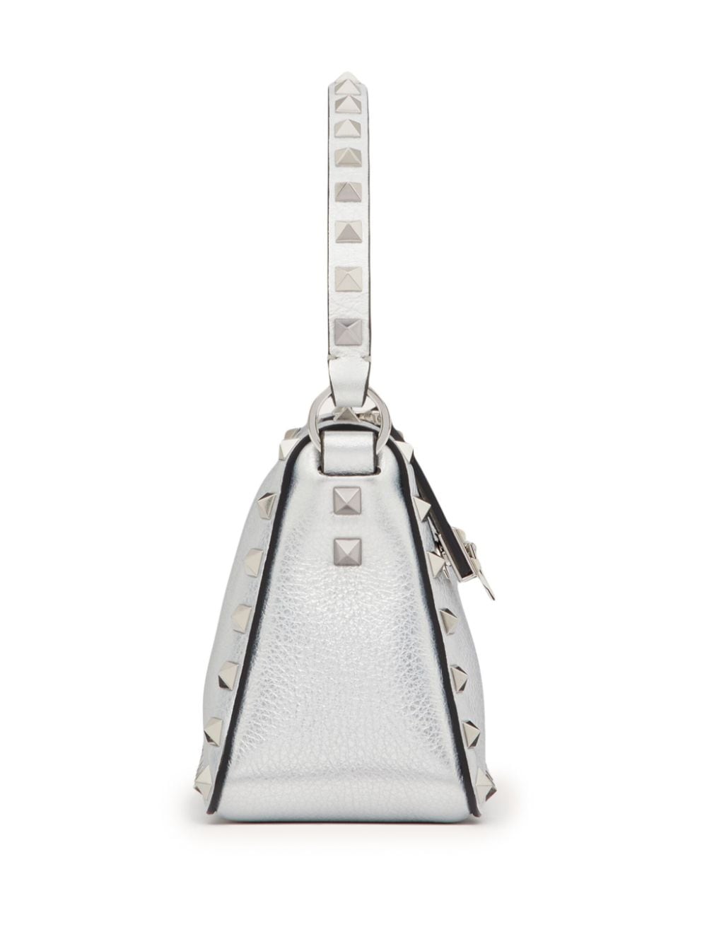 Valentino Garavani small Rockstud metallic crossbody bag
