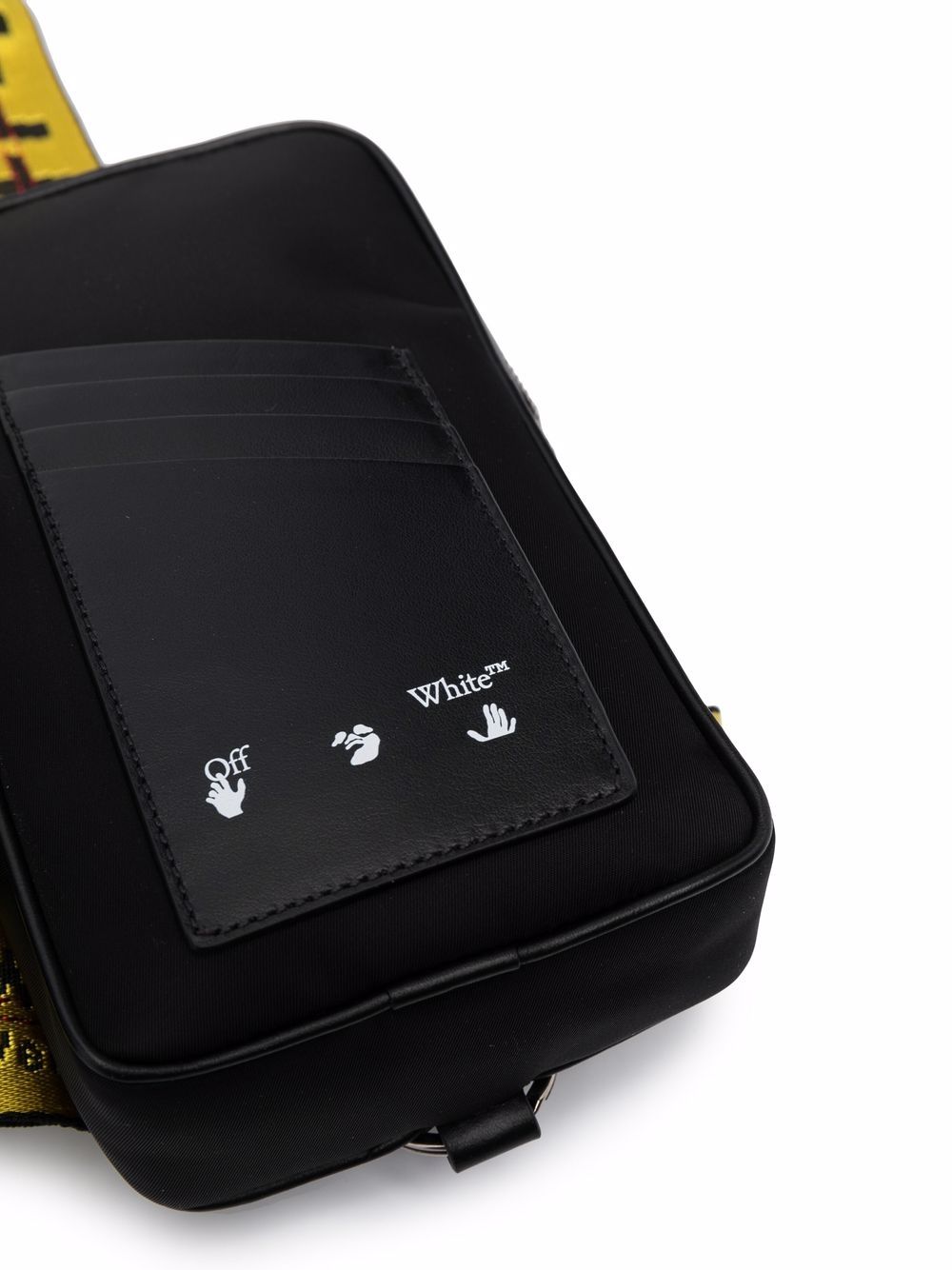 Off-White double pouch shoulder bag