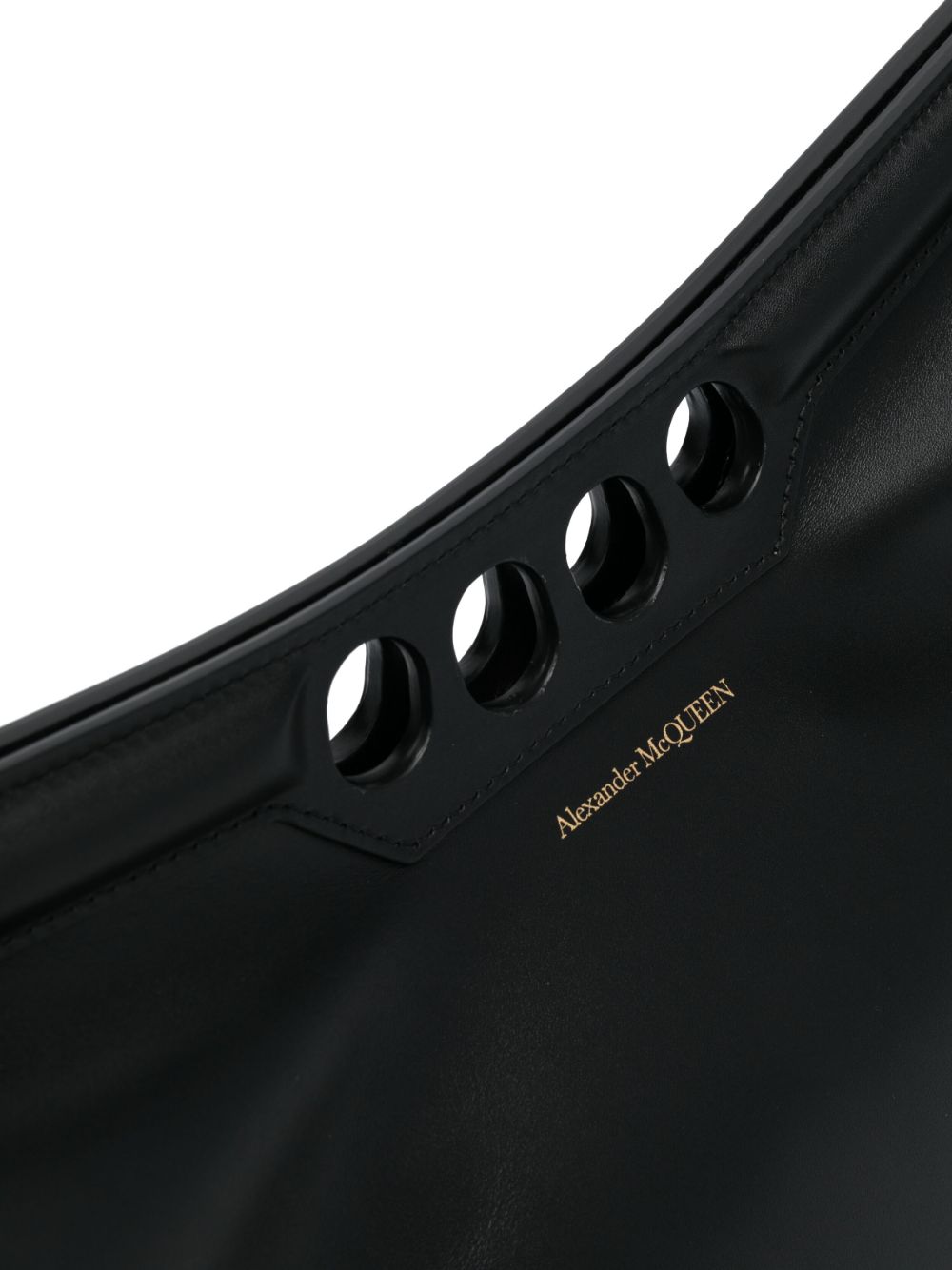 Alexander McQueen The Peak leather shoulder bag