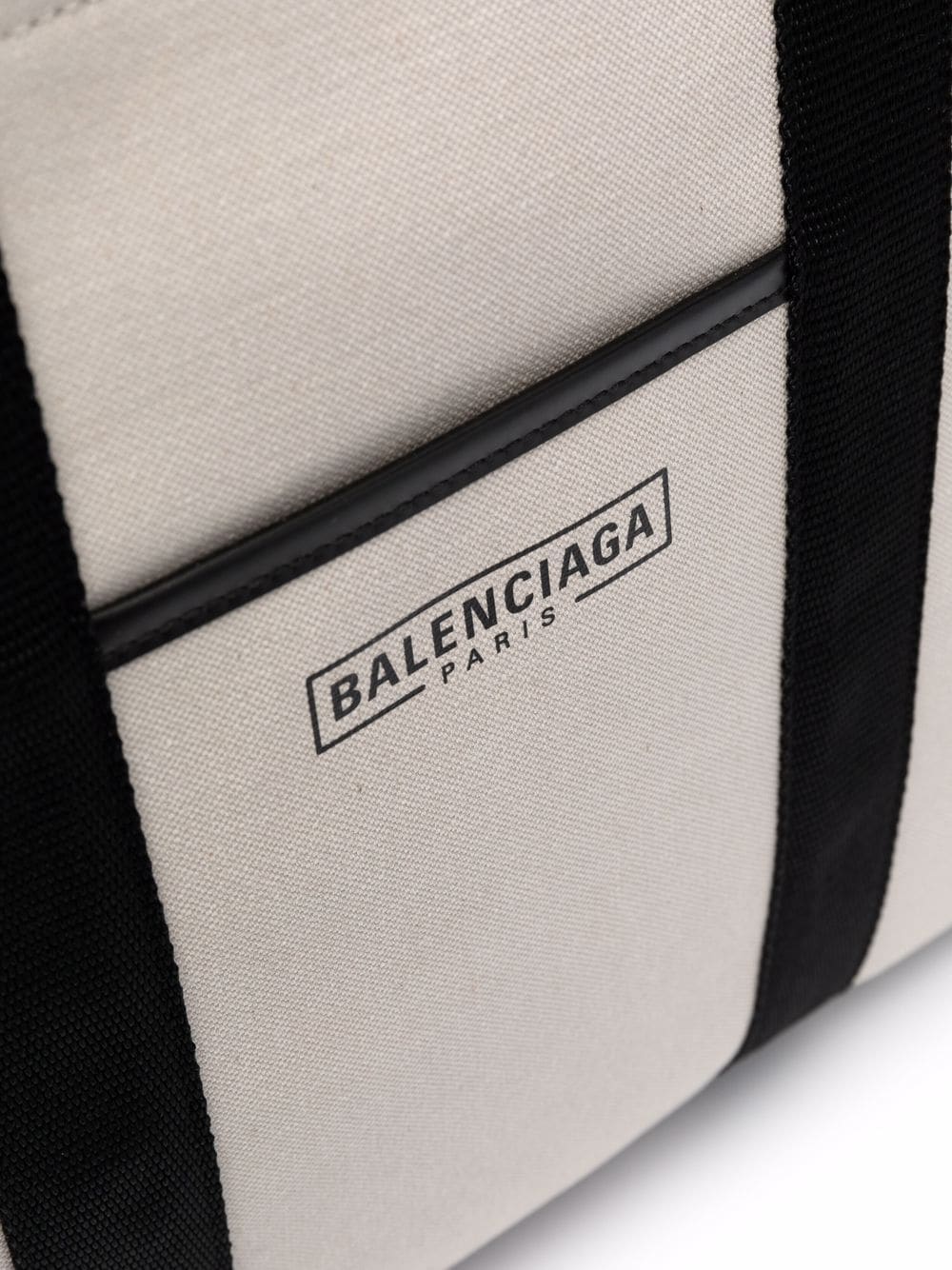 Ba*len*cia*ga two-tone organic cotton tote