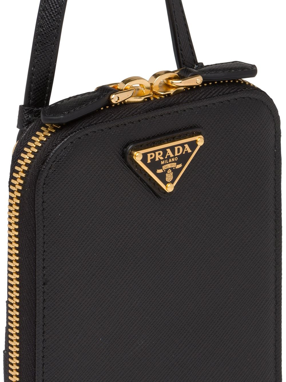 Pra*a logo-plaque mini bag