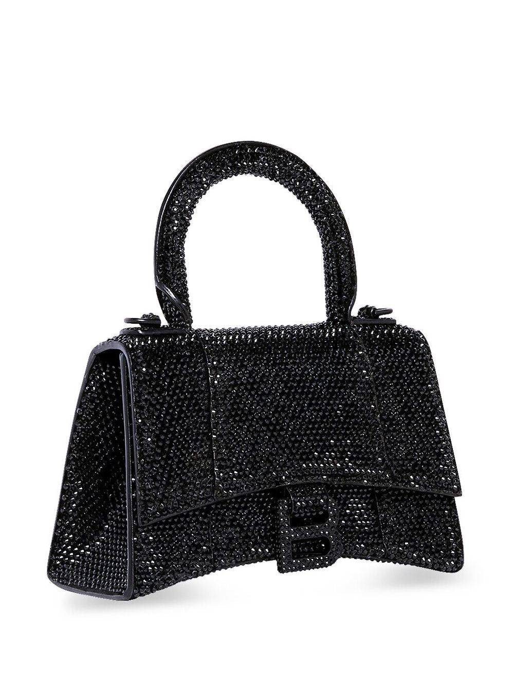 Ba*len*cia*ga xs hourglass crystal-embellished tote bag