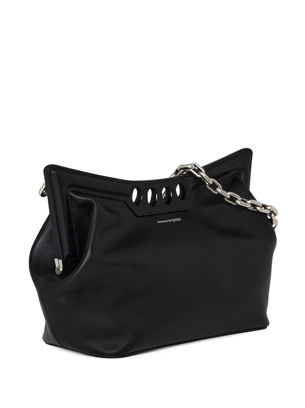Alexander McQueen The Peak curved tote bag