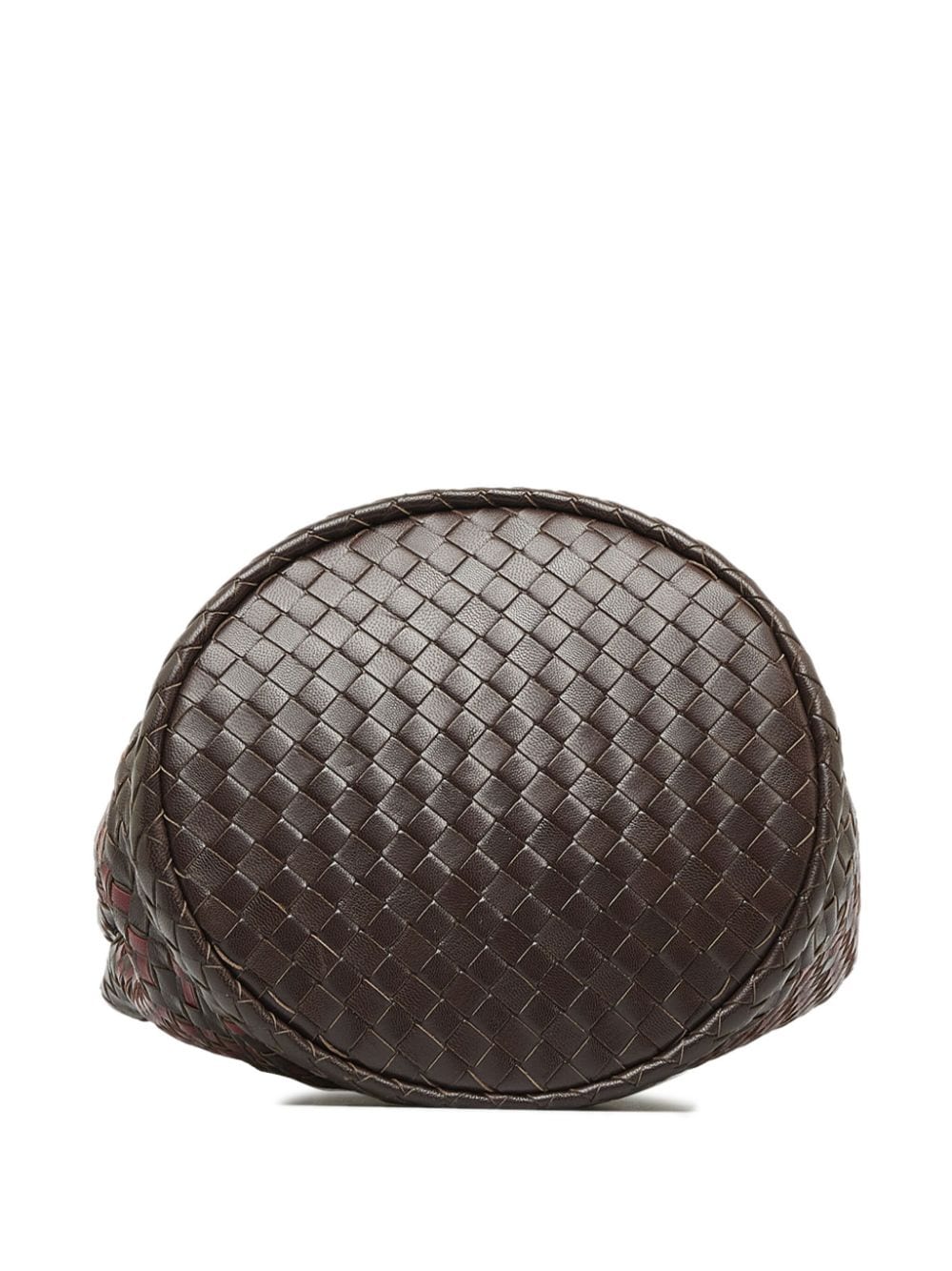 Bo*te*ga ve*ne*ta   2000-2010 intrecciato double-tone bucket bag