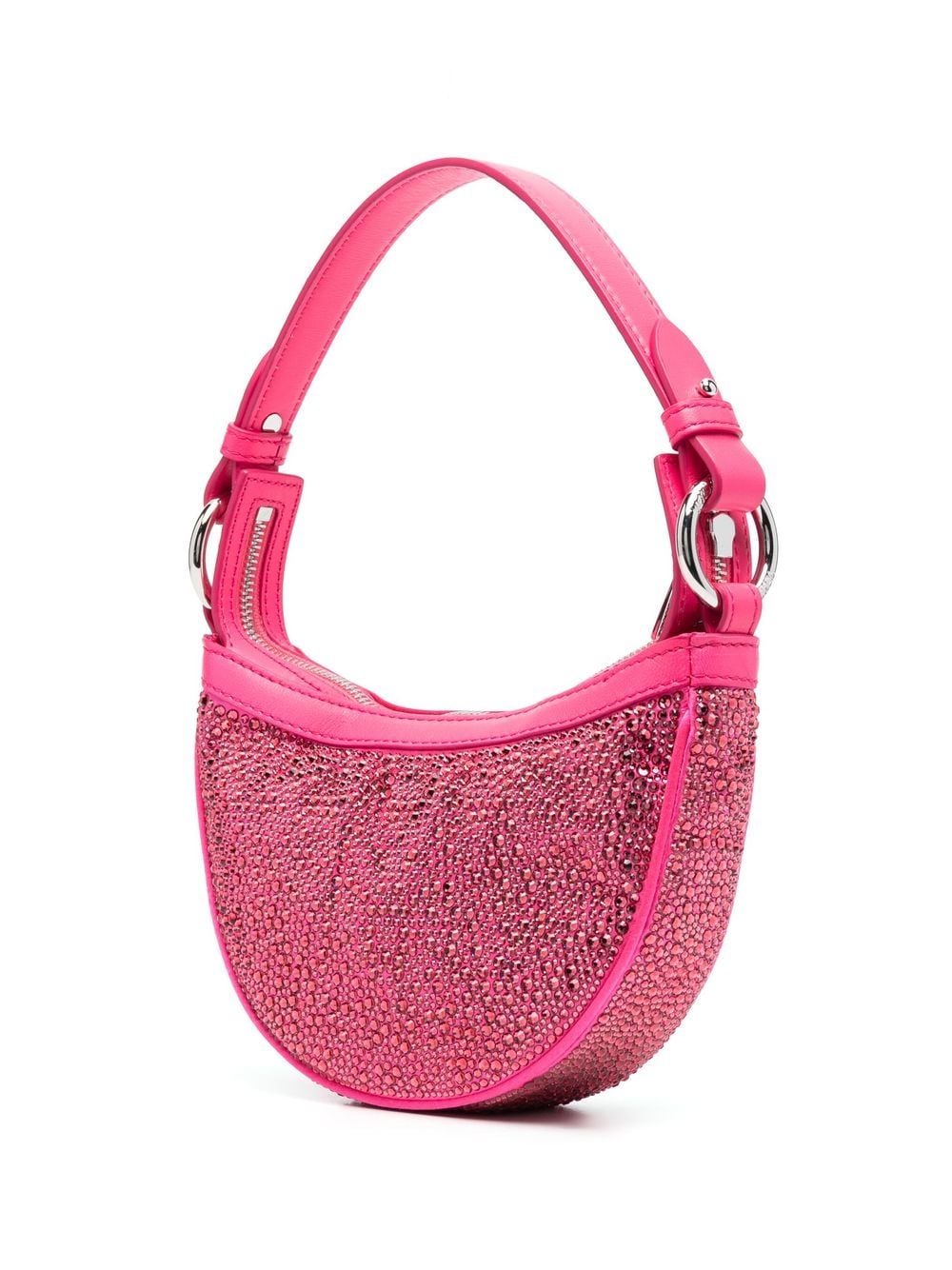 Versace Repeat crystal-embellished shoulder bag